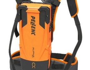 Ergonomisk og komfortabel sele, designet til Pellenc batteri 260 og 520. Sikrer stabilitet og optimal vægtfordeling under arbejdet.