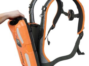 Komfortabel original sele til Pellenc batteri 750. Ergonomisk design sikrer god vægtfordeling og stabilitet under arbejdet.