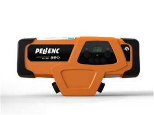 Pellenc Batteri 250 på 250 Wh og kun 1.680 g. Leveres inkl. bæresele og lader. Passer til C35, C45, Selion, Helion, Cultivion m.fl.