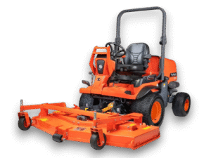 Kubota F-391 frontklipper med 37 hk V1505 dieselmotor, hydrostatisk HST, 4WD og klippebredde på 152/182 cm. Effektiv, komfortabel og ideel til professionel græsklipning.