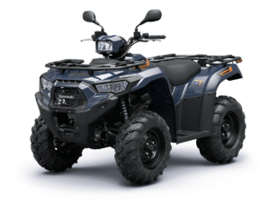 Kawasaki Brute Force 450 ATV med 443 cc motor, 33 hk, 2WD/4WD, CVT gear og høj trækkapacitet. Robust, adræt og perfekt til både arbejde og fritid.