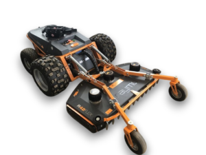 RAYMO Fjernstyret El Skråningsklipper – 4WD Professionel Slagleklipper til Stejle Skråninge 100% Elektrisk – Nul emission